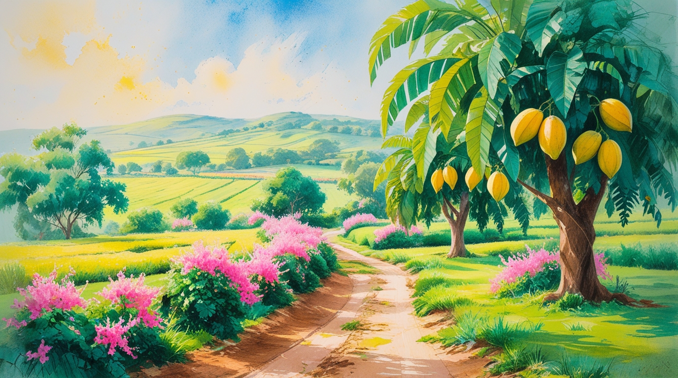 Papaya Garden | La Crème Éternelle